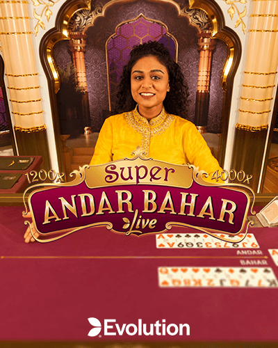 Super Andar Bahar logo achtergrond