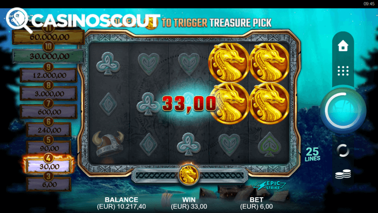 11 Coins of Fire Bonus