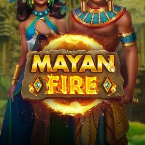 Mayan Fire logo achtergrond