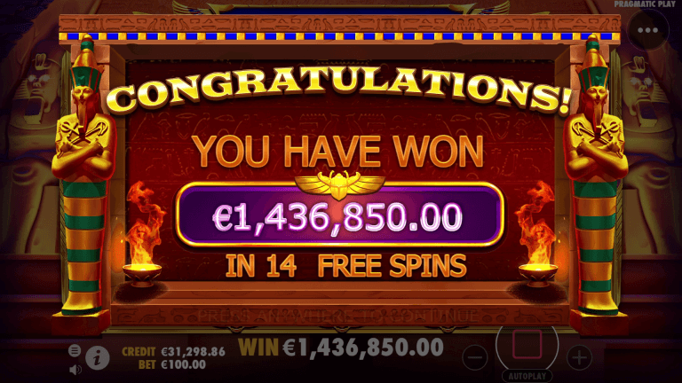 Fortune of Giza Gratis Spins