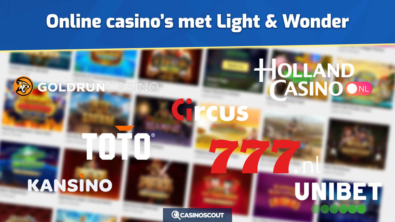 Casino's met Light & Wonder