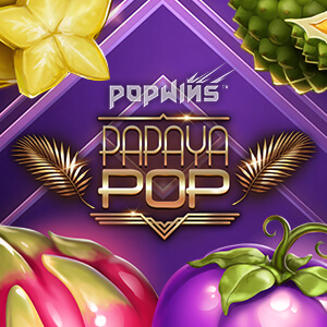 PapayaPop logo achtergrond