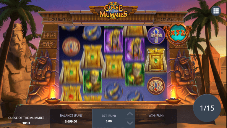 Curse Of The Mummies Gratis Spins
