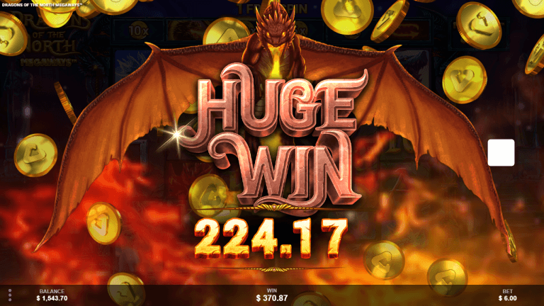 Dragons of the North Megaways Bonus