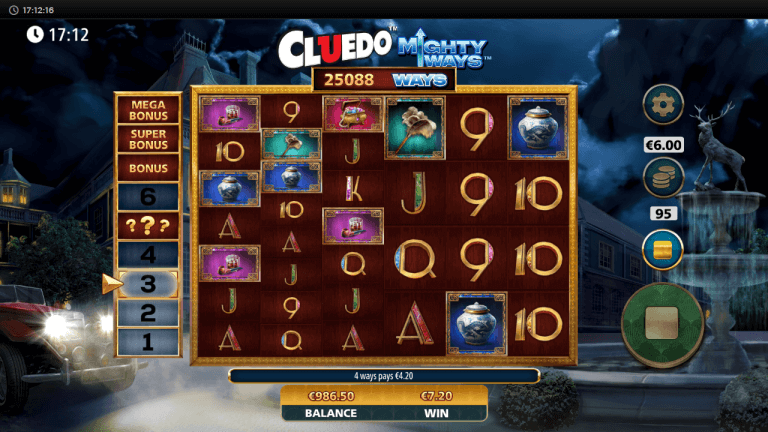 Cluedo Mightyways Gratis Spins