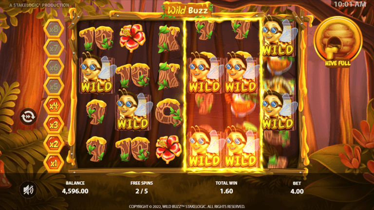 Wild Buzz Gratis Spins