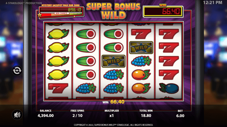 Super Bonus Wild Gratis Spins