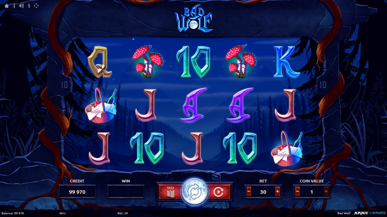 Bad Wolf gokkast screenshot