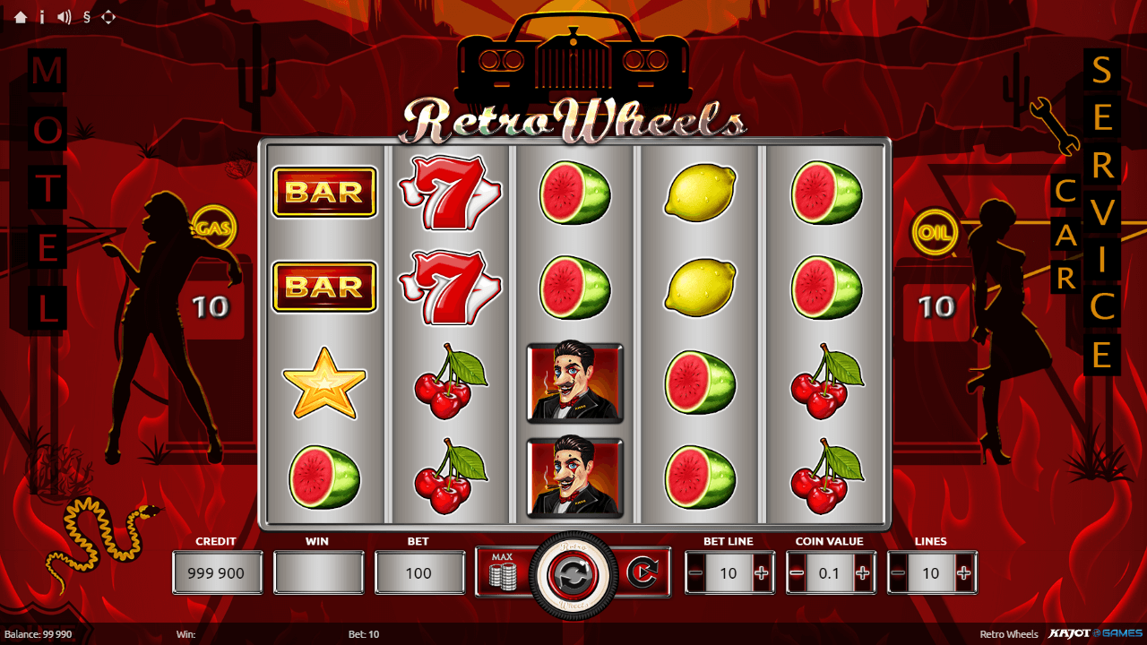 Retro Wheels screenshot