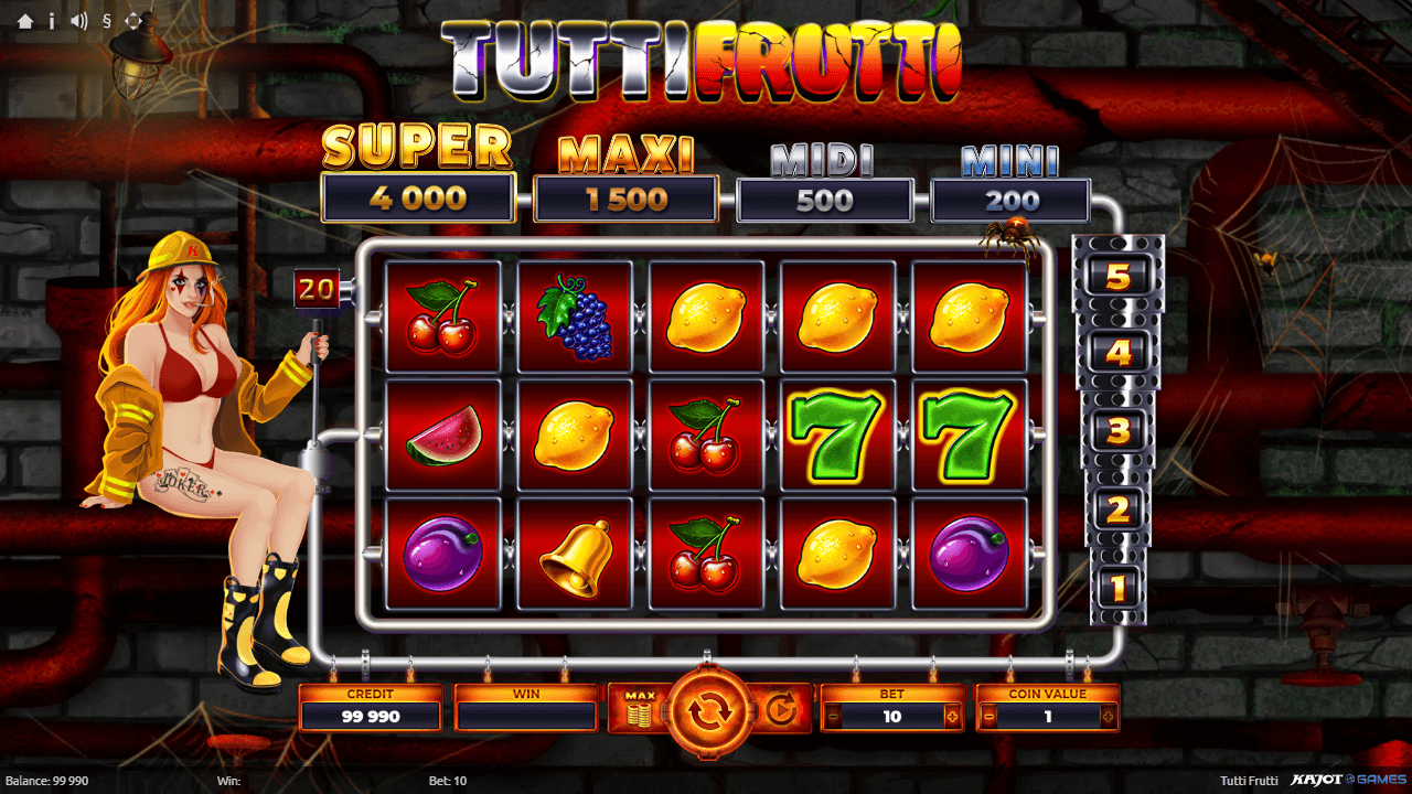 Tutti Frutti gokkast screenshot