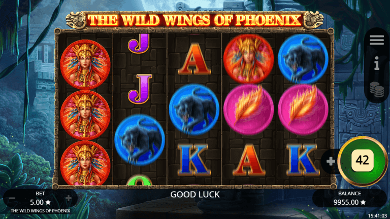 Wild Wings of Phoenix Gratis Spins