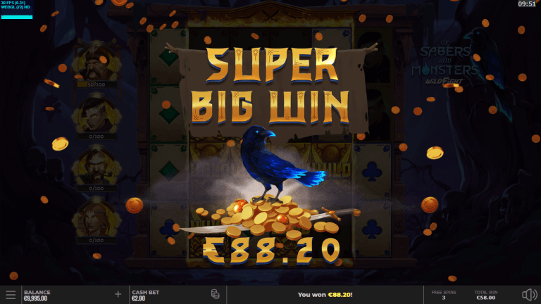 Of Sabers and Monsters WildFight Bonus