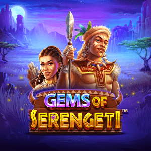 Gems of Serengeti logo achtergrond