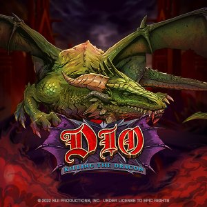 Dio Killing The Dragon logo achtergrond
