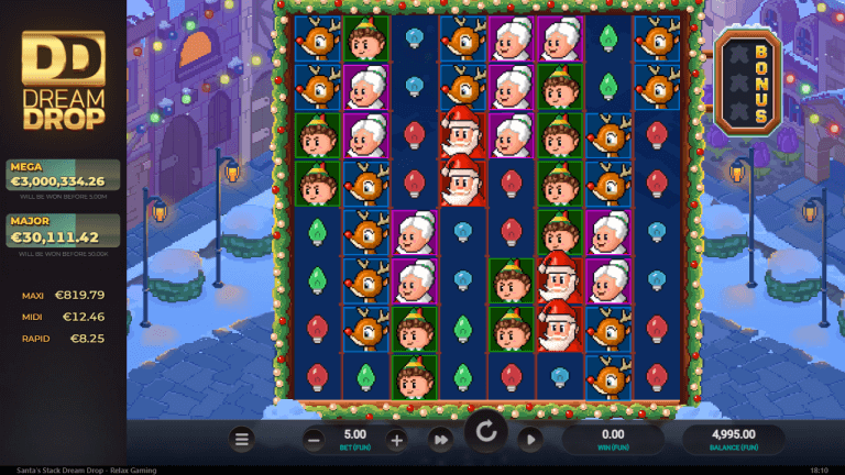 Santa’s Stack Dream Drop Review