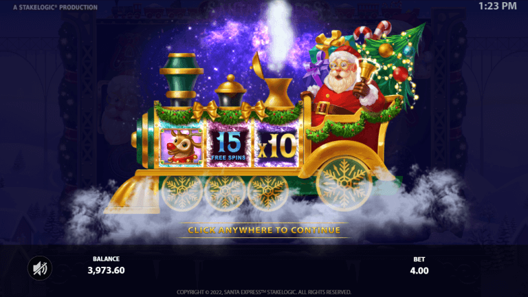 Santa Express Gratis Spins