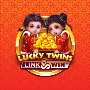 Lucky Twins Link&Win logo achtergrond