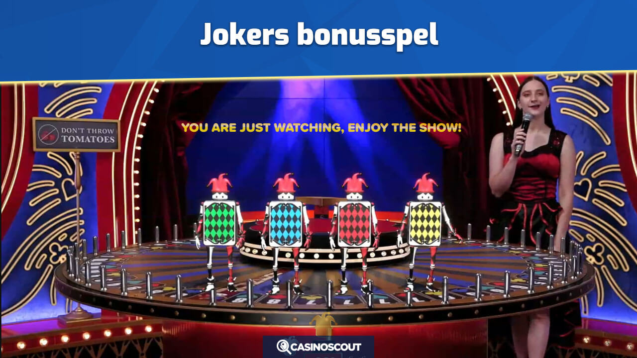 Jokers bonusspel spelen