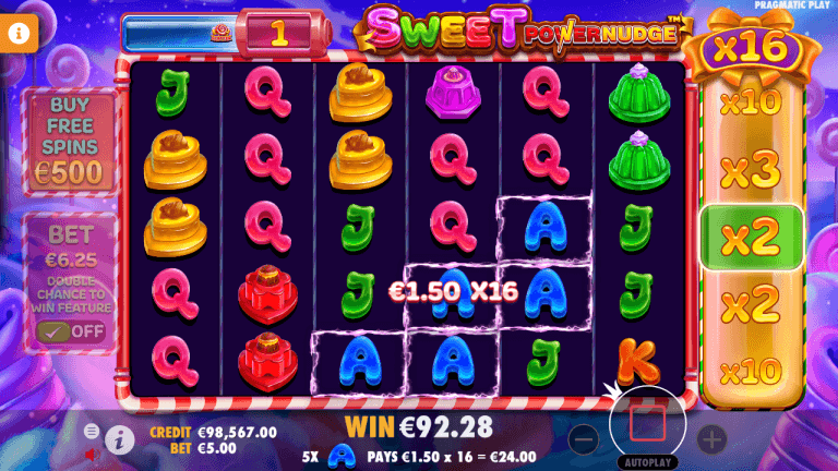 Sweet PowerNudge Gratis Spins