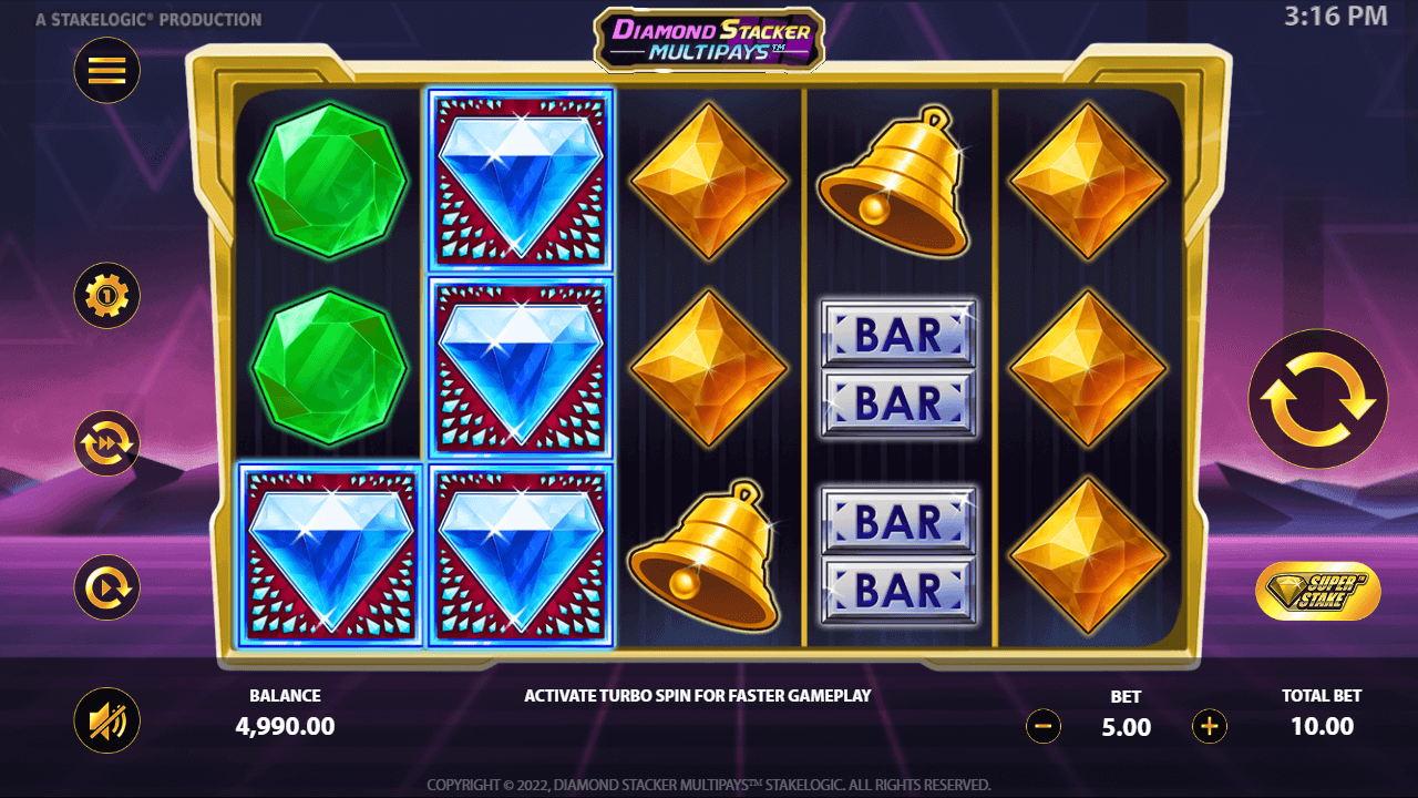 Diamond Staxx Multipays Review