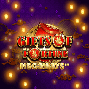 Gifts of Fortune Megaways logo achtergrond