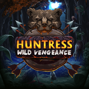 Huntress Wild Vengeance logo achtergrond