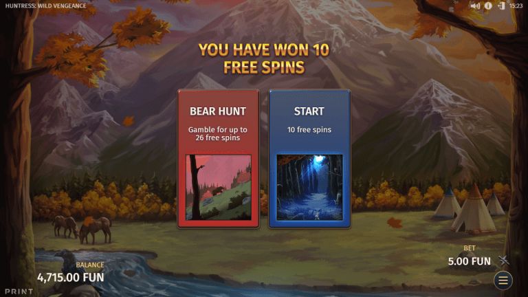 Huntress Wild Vengeance Gratis Spins