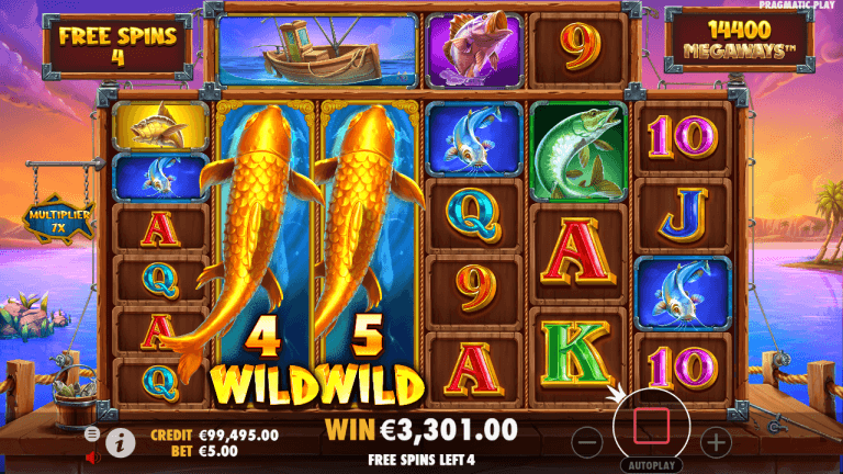 Lucky Fishing Megaways Gratis Spins