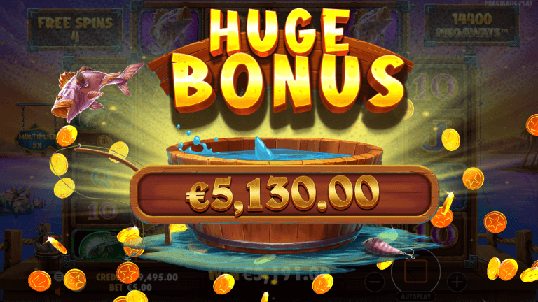 Lucky Fishing Megaways Bonus