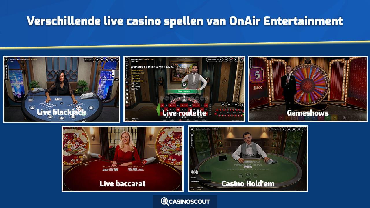 OnAir Entertainment live casino spellen