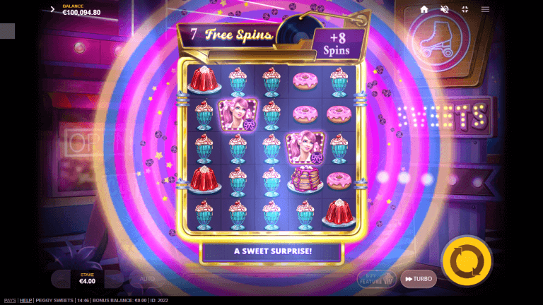 Peggy Sweets Gratis Spins