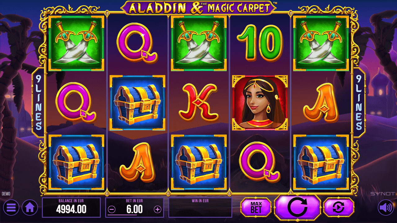 Aladdin and The Magic Carpet Review