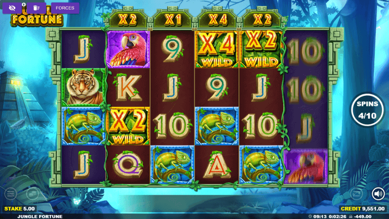 Jungle Fortune Gratis Spins