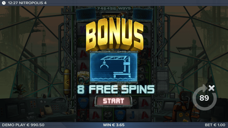 Nitropolis 4 Gratis Spins