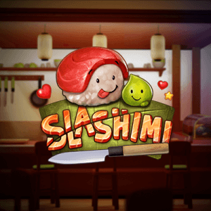 Slashimi logo achtergrond