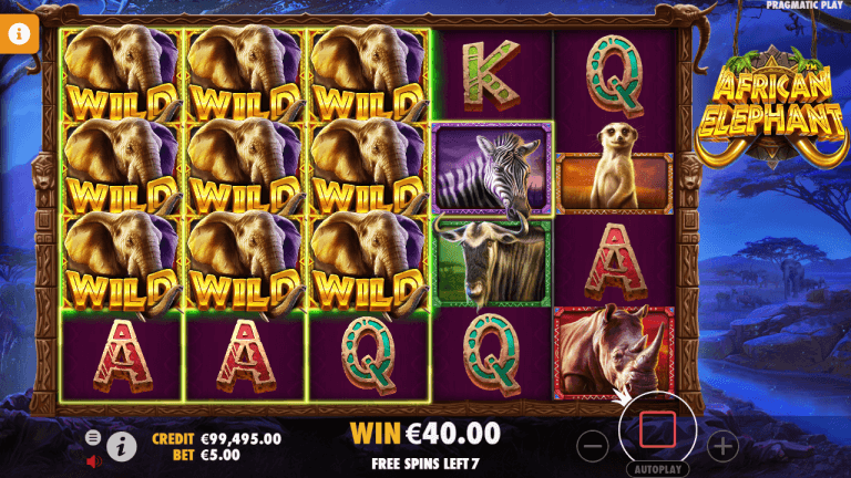 African Elephant Gratis Spins