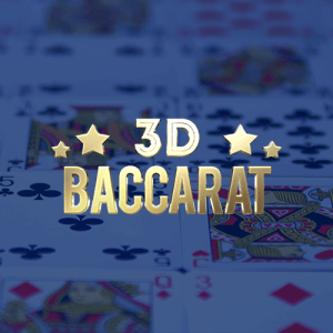 3D Baccarat logo