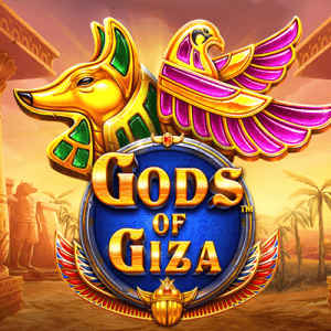 Gods of Giza logo achtergrond