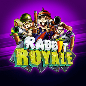 Rabbit Royale logo achtergrond