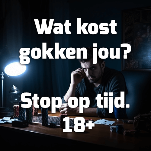 Bewust gokken slogan