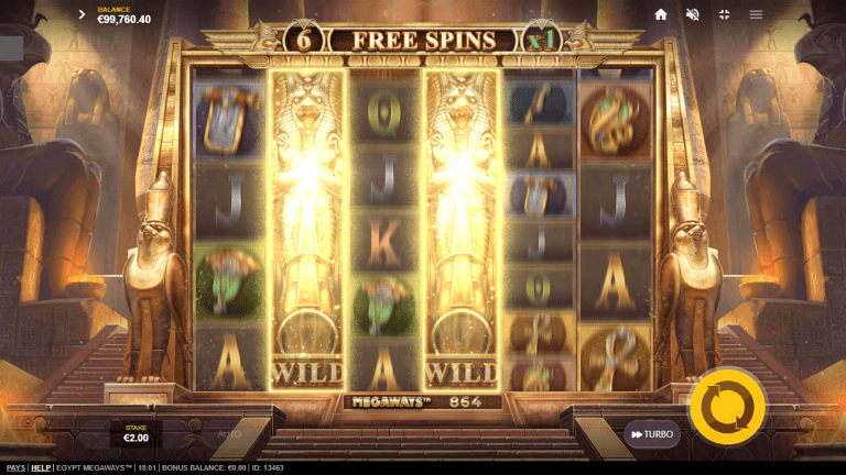 Egypt Megaways Gratis Spins