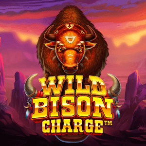 Wild Bison Charge logo achtergrond