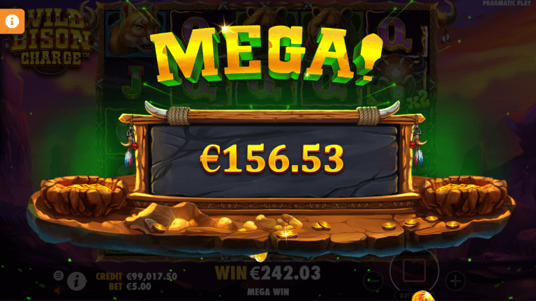 Wild Bison Charge Bonus