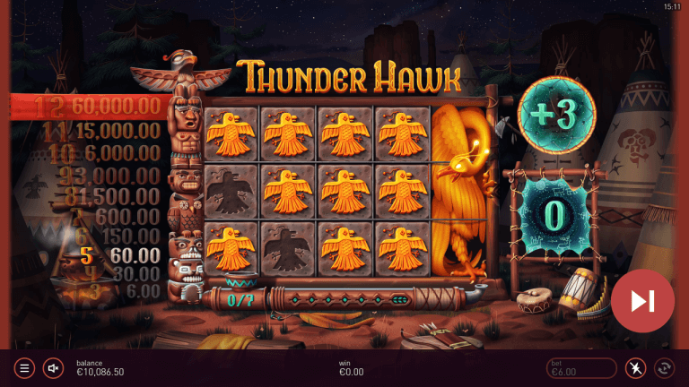 Thunder Hawk Gratis Spins