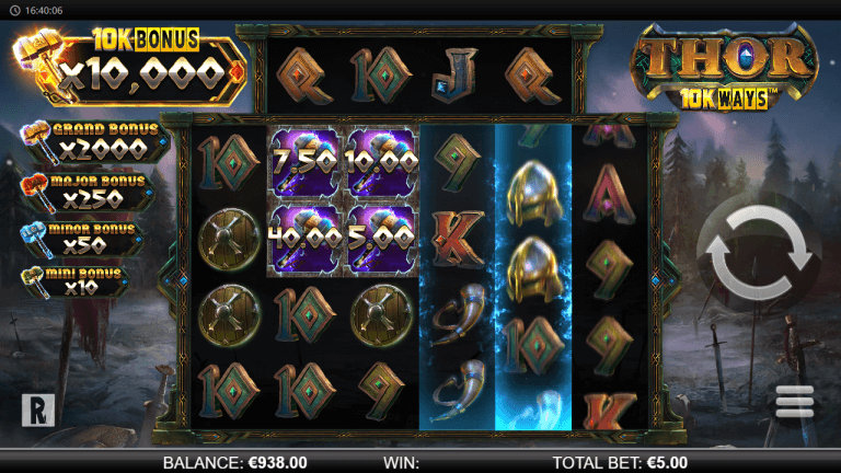 Thor 10K Ways Gratis Spins