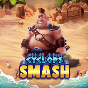 Cyclops Smash logo achtergrond