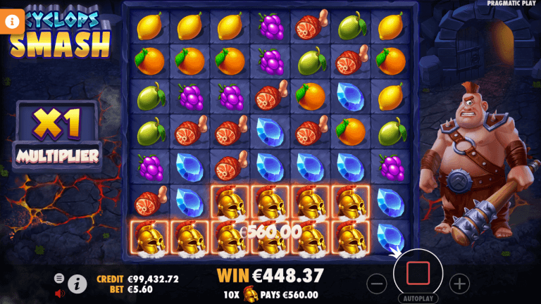 Cyclops Smash Gratis Spins