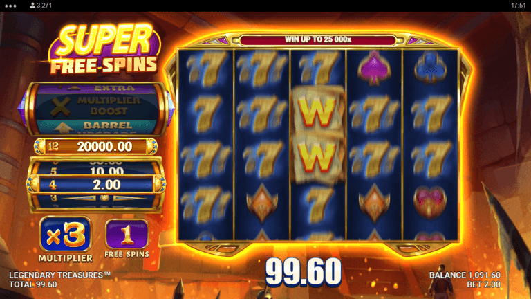 Legendary Treasures Bonus