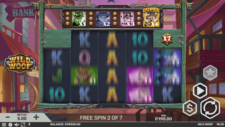 Wild Woof Gratis Spins