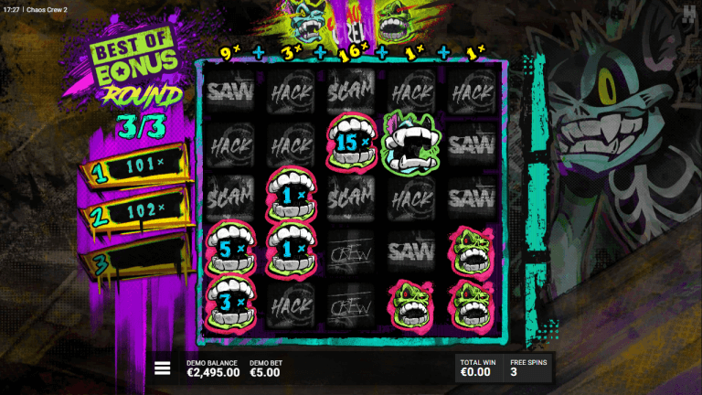 Chaos Crew 2 Gratis Spins